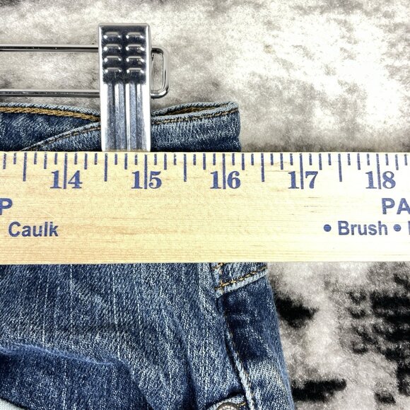 American‎ Eagle Bootcut Jeans Womens Size 8 Long Medium Wash Cowgirl Western - Picture 4 of 13